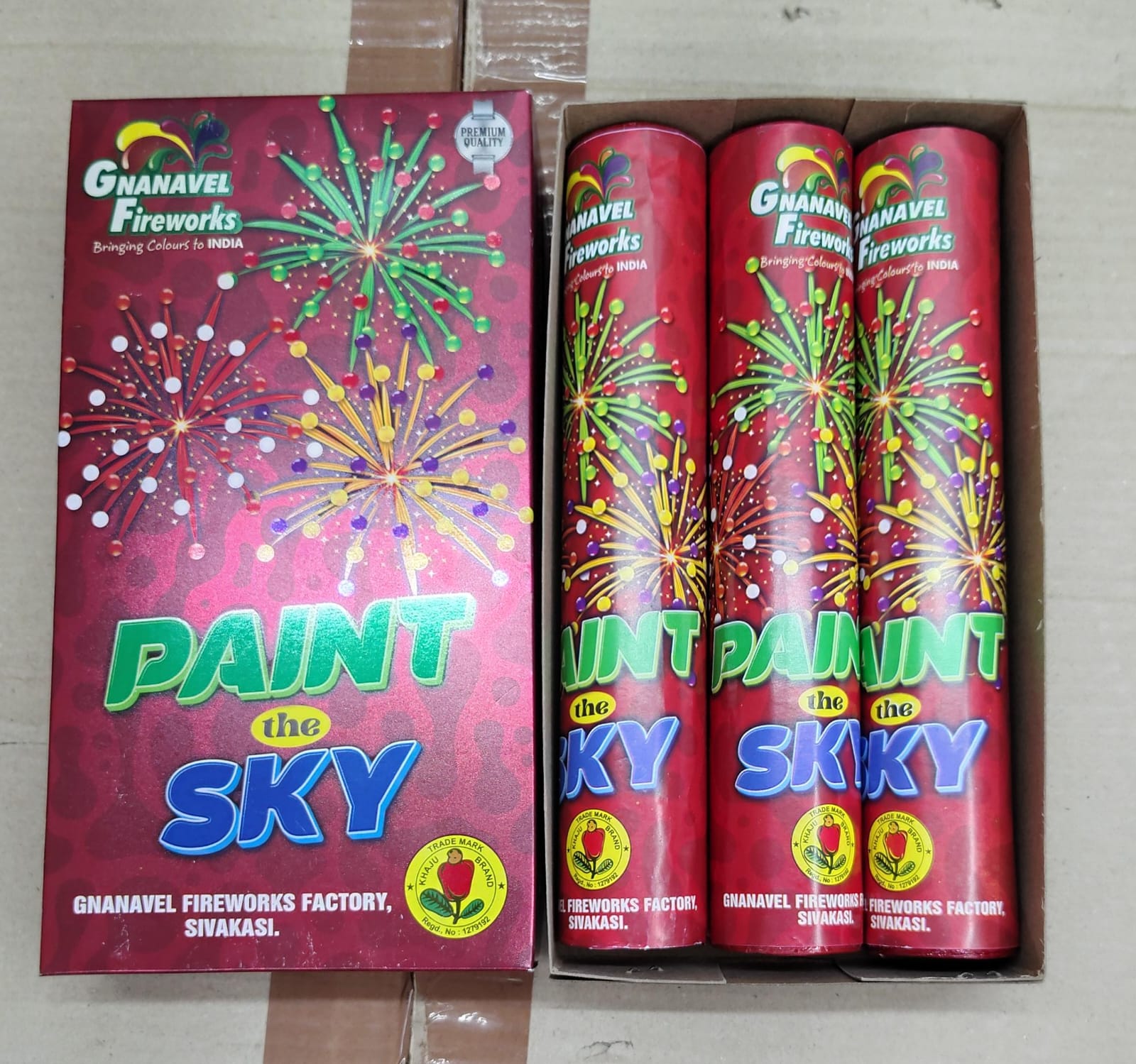 Paint in the sky