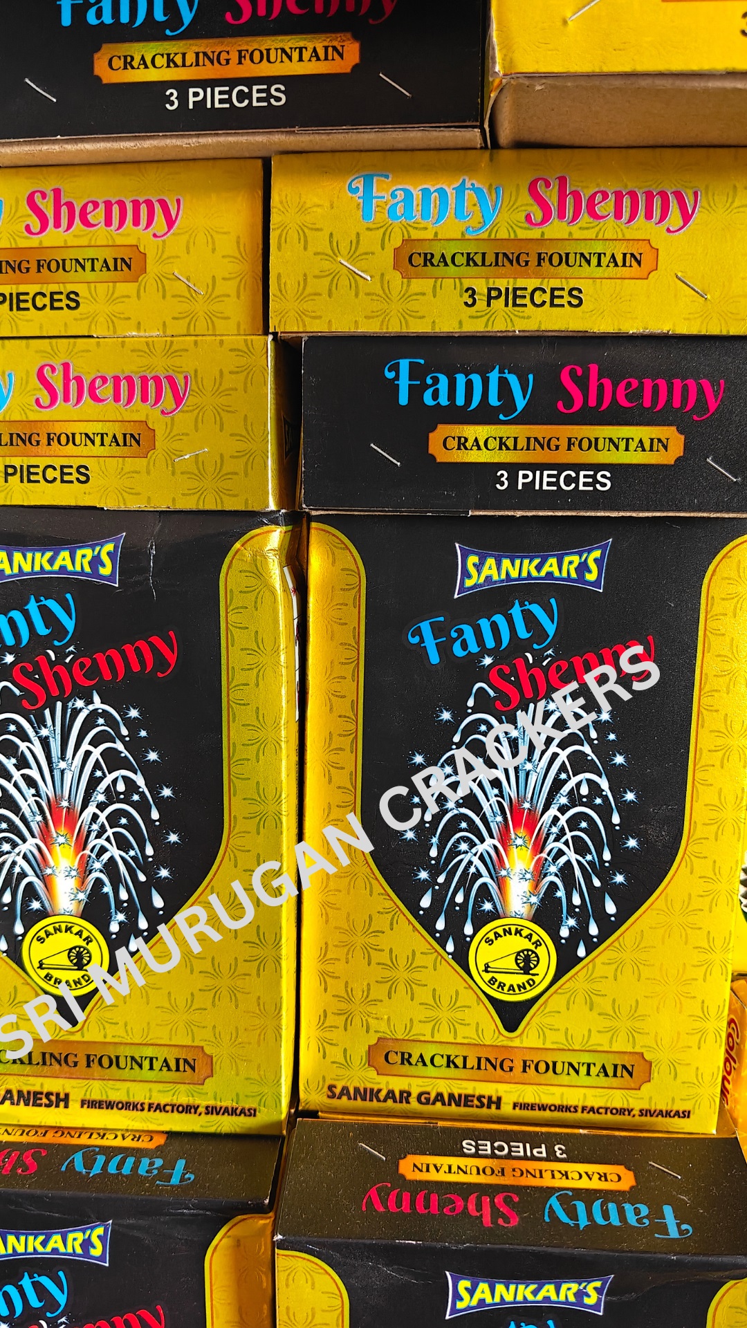 Fanty Shenny Crackling Fountain 3 Pcs