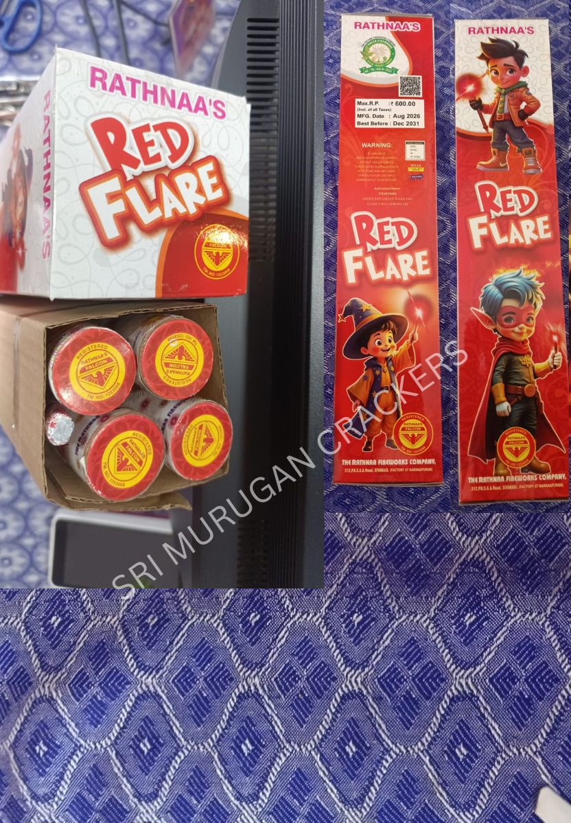Red Flare candle (5Pcs)