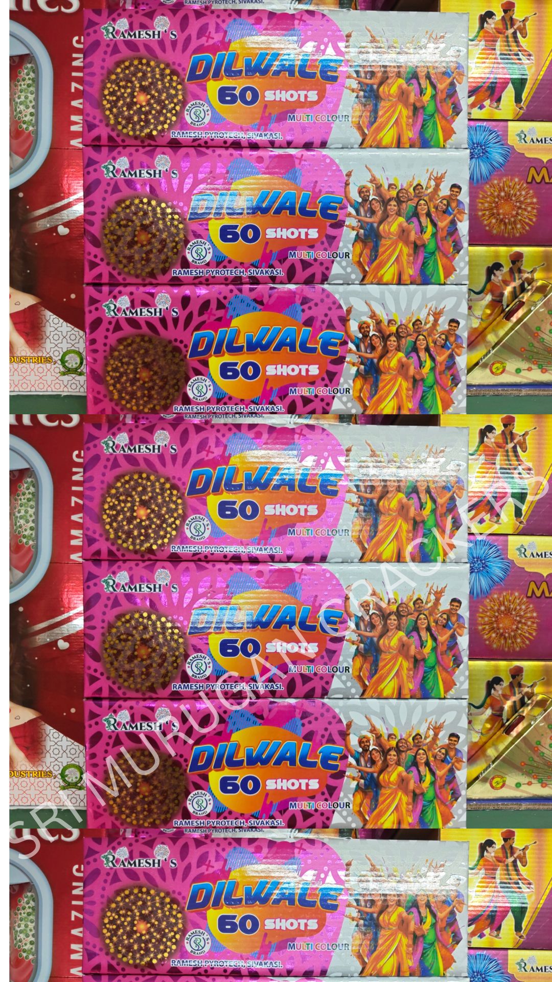 60 Shot Ramesh Multicolour