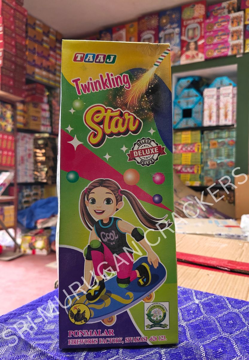 4" Twinkling Star
